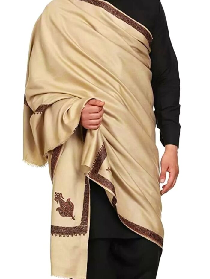 Men's Kashmiri Embroidery Shawl