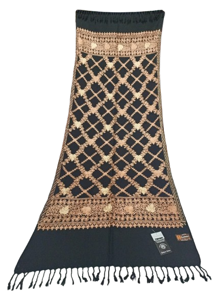 Superior Quality Kashmir Casheur Lawn/Acrylic Shawl  Colonel Hushad